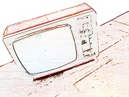 Videoton Super SF 312 TV (red)